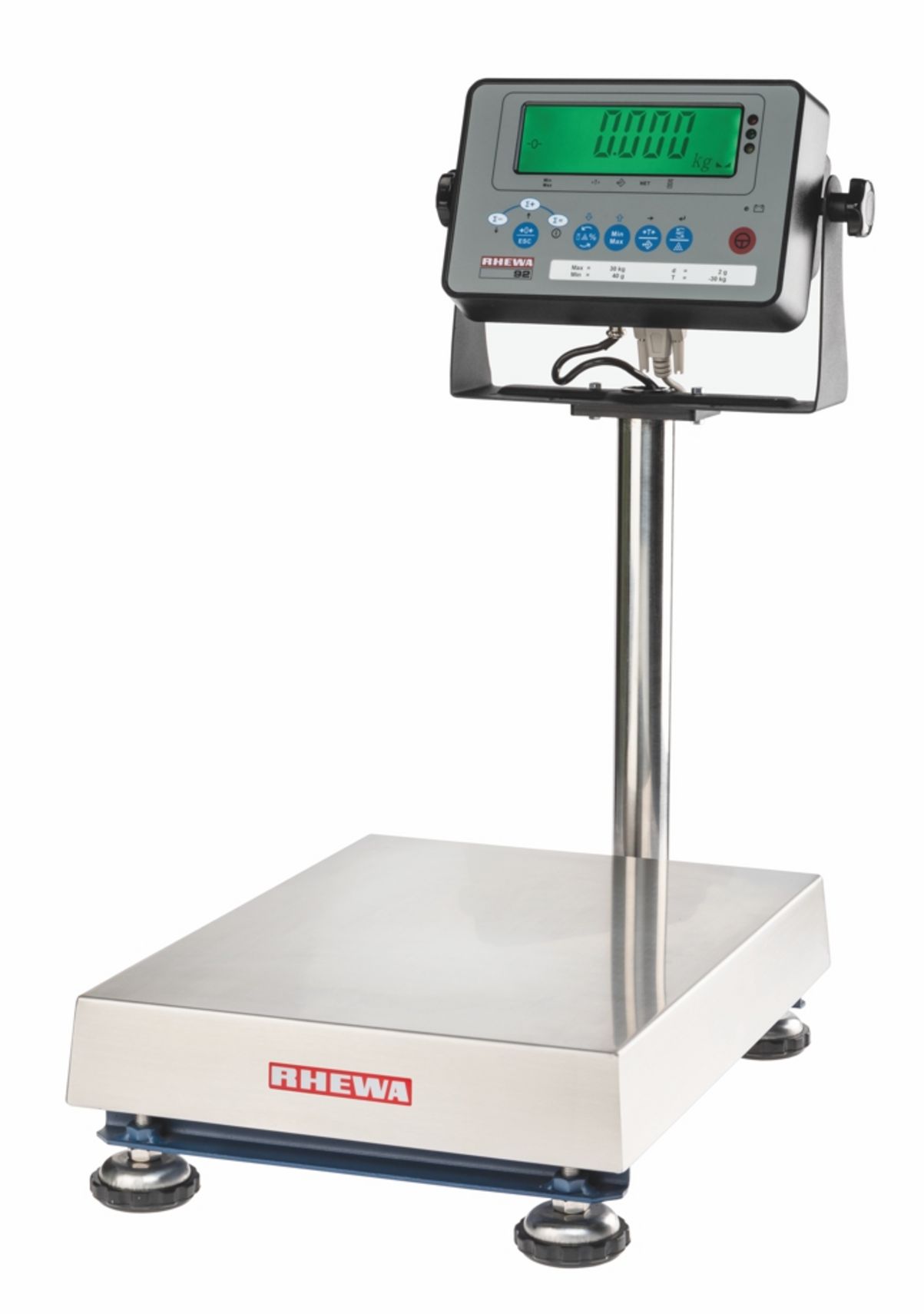 Tisch- und Bodenwaage 944 für nicht eichpflichtige Wägungen