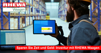 Effiziente Inventurprozesse durch Zählwaagen von RHEWA