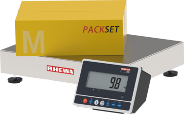 Eichfähige Industriewaage und Paketwaage 333 als Tischwaage
