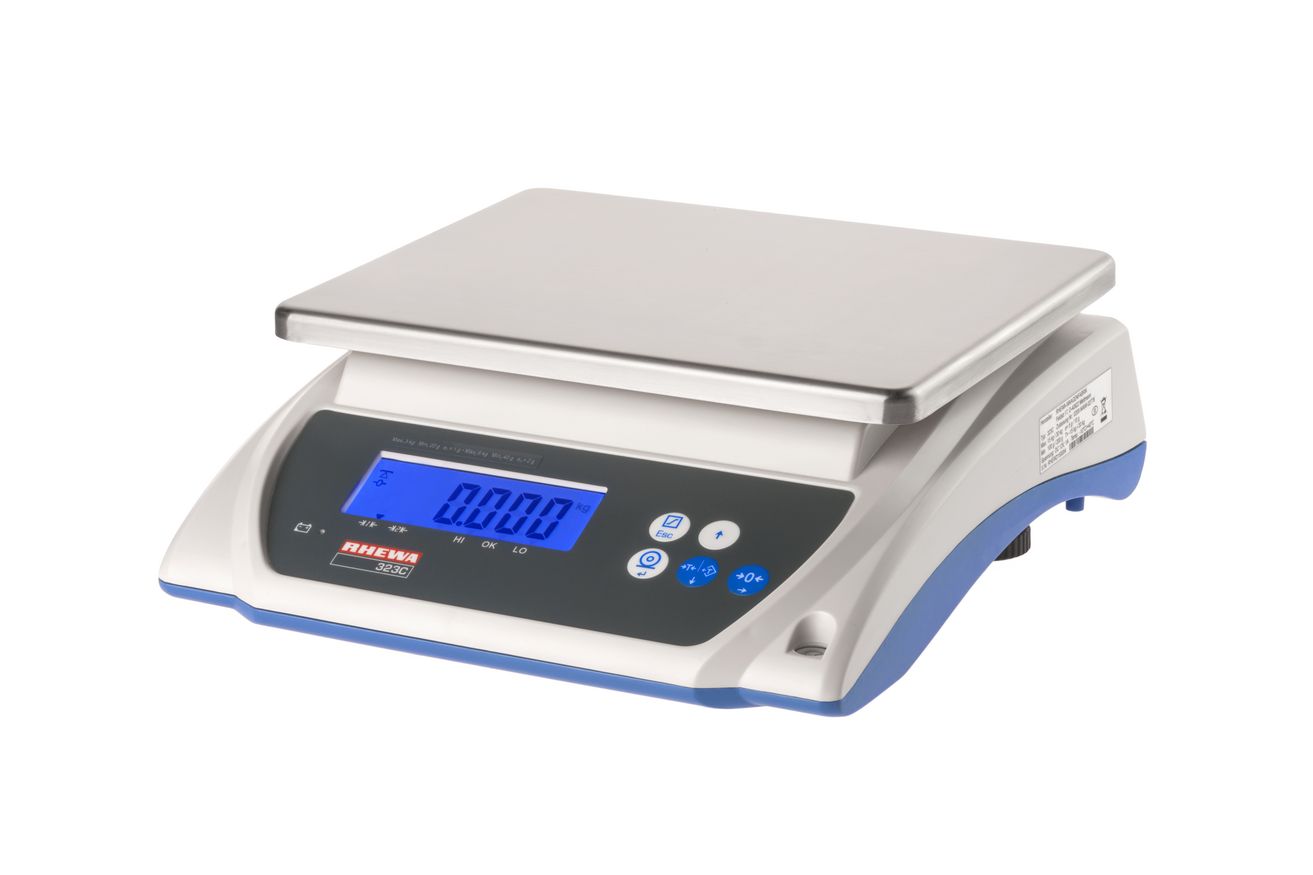 Kompaktwaagen-Klasse: Tischwaage 323C, EU-eichfähig für eichpflichtige Wägungen