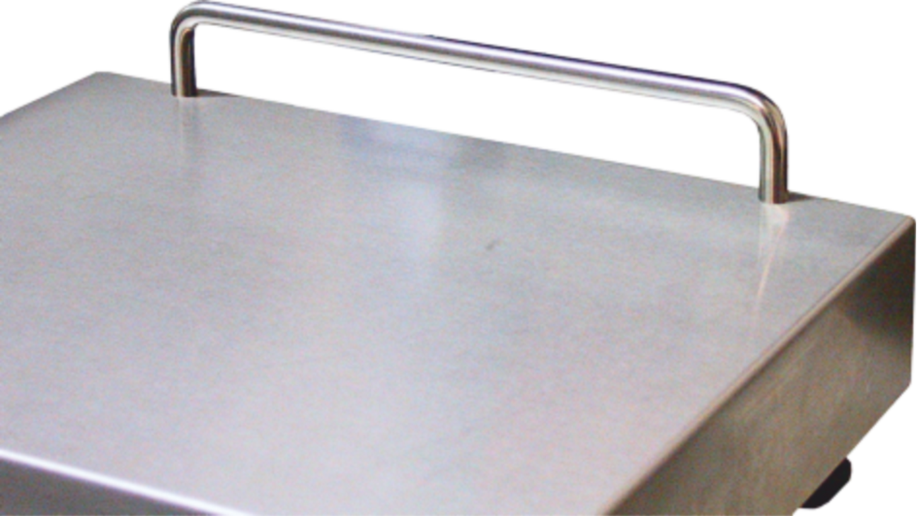 [Translate to english:] 0230/2 - Edelstahlbügel, 360 mm breit, 40 mm hoch - nur für 833-Aqua