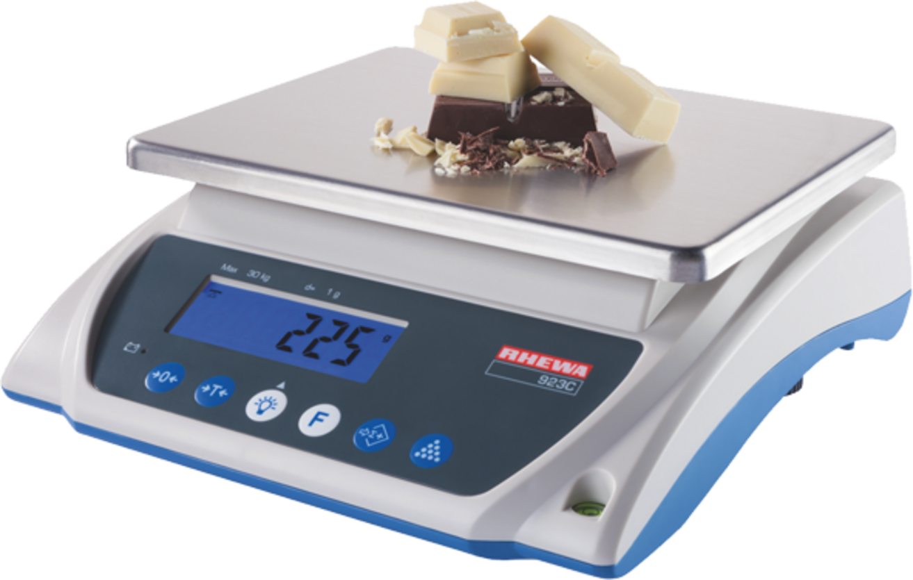 Aus der Klasse der Kompaktwaagen: Tischwaage 923C für nicht eichpflichtige Wägungen