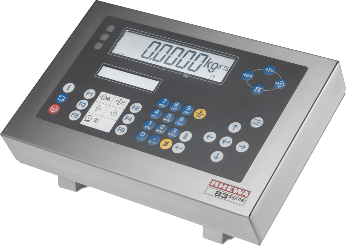Auswertegerät 83sigma, EG-eichfähig Klasse III