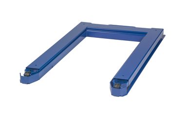 Pallet Scale 050 with the complete Entry Protection Frame 0723 for protection against impacts from forklifts or hand pallet jacks