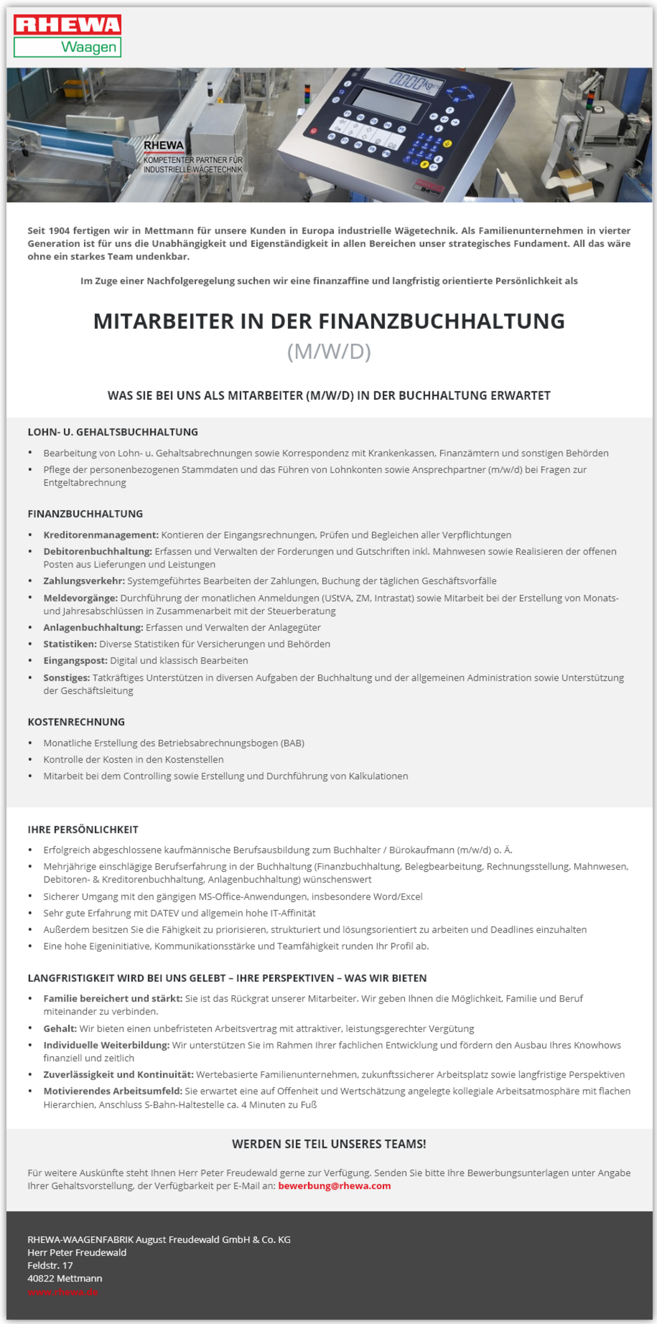 RHEWA-stellenanzeigen