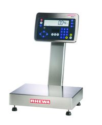 Tischwaagen/Bodenwaagen von RHEWA: die 832c-2 in Edelstahlausführung