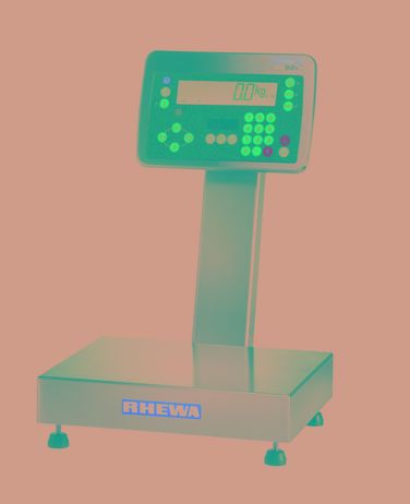 Tischwaagen/Bodenwaagen von RHEWA: die 832c-2 in Edelstahlausführung Tischwaagen/Bodenwaagen von RHEWA: die 832c-2 in Edelstahlausführung