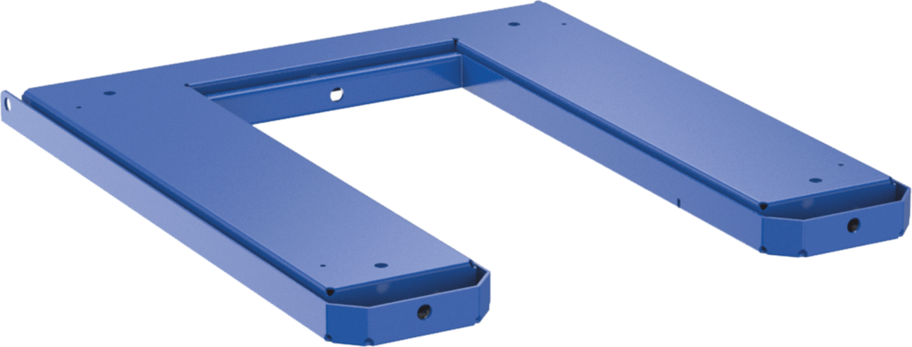 0723/3+4 - Einfahrschutzrahmen für 051-CP, gepulvert