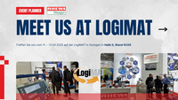 Besuchen Sie den RHEWA Messestand auf der LogiMAT 2025 in Stuttgart