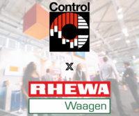 RHEWA Kontrollwaagen für die Messe Control in Stuttgart