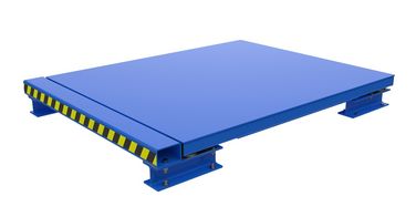 Spezielle Anfahrschutzbalken für die Bodenwaage 071 bieten wertvollen Schutz für Ihre Industriewaage