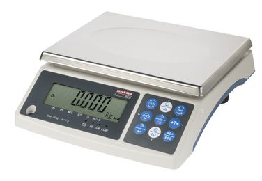 Die vielseitige RHEWA Kompaktwaage 924 zum Wiegen, Zählen, Dosieren oder Summieren