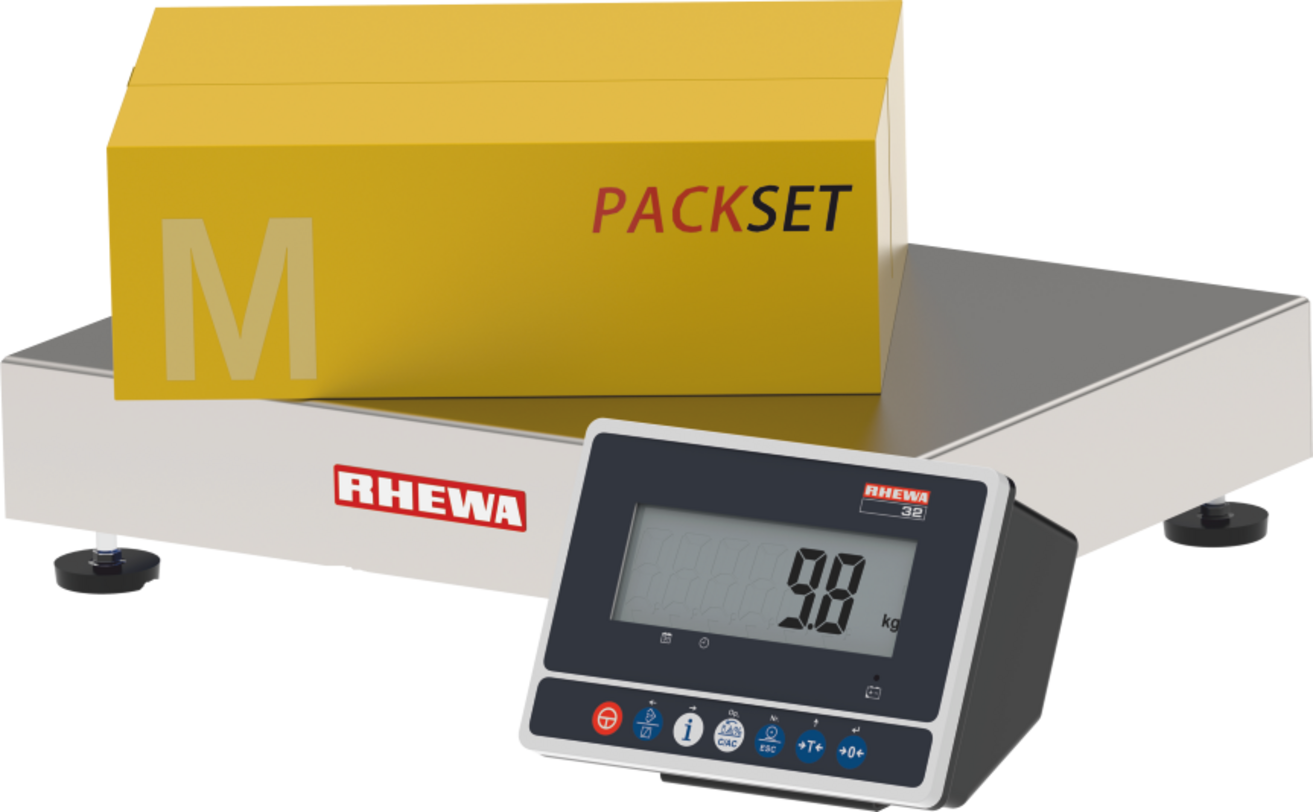 Tisch- und Bodenwaagen 332, 333 und 334 mit Akku- und Netzbetrieb, eichfähig