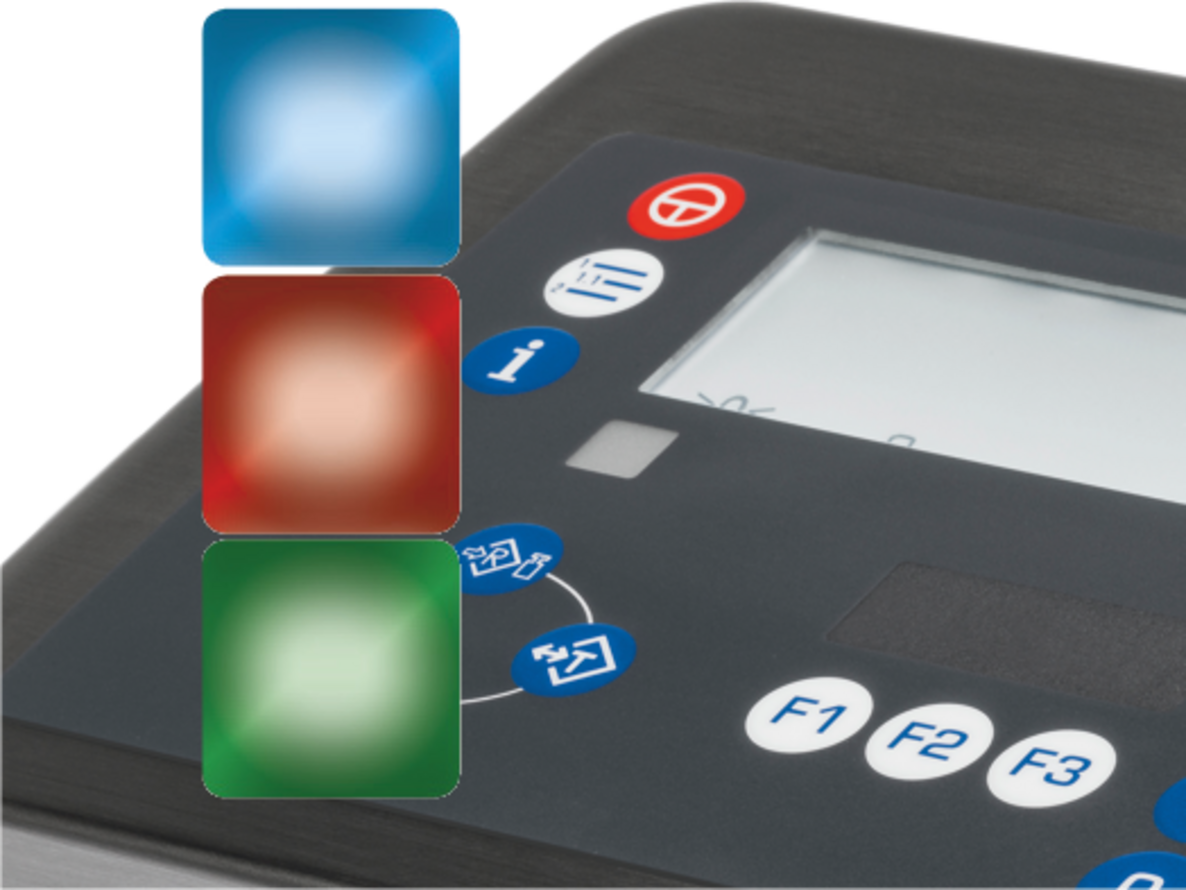 0433/82bc-2 – Optischer Signalgeber zur Soll-Ist-Kontrolle oder Anzeige des Waagenzustands