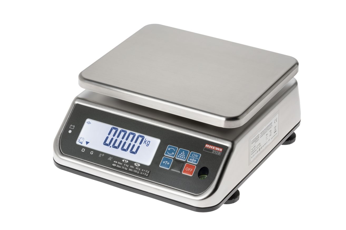 Compact scales: Stainless steel tabletop scale 310B, verifiable