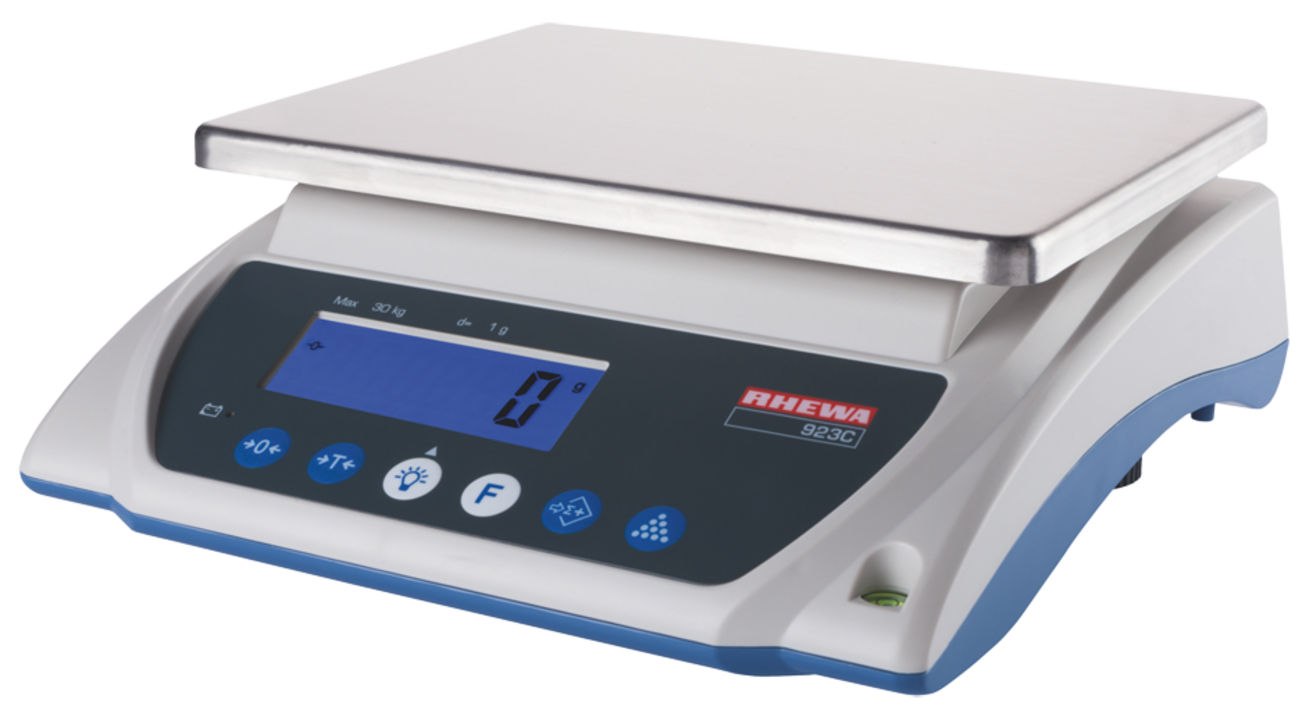 Kompaktwaagen: Tischwaage 923C für nicht eichpflichtige Wägungen