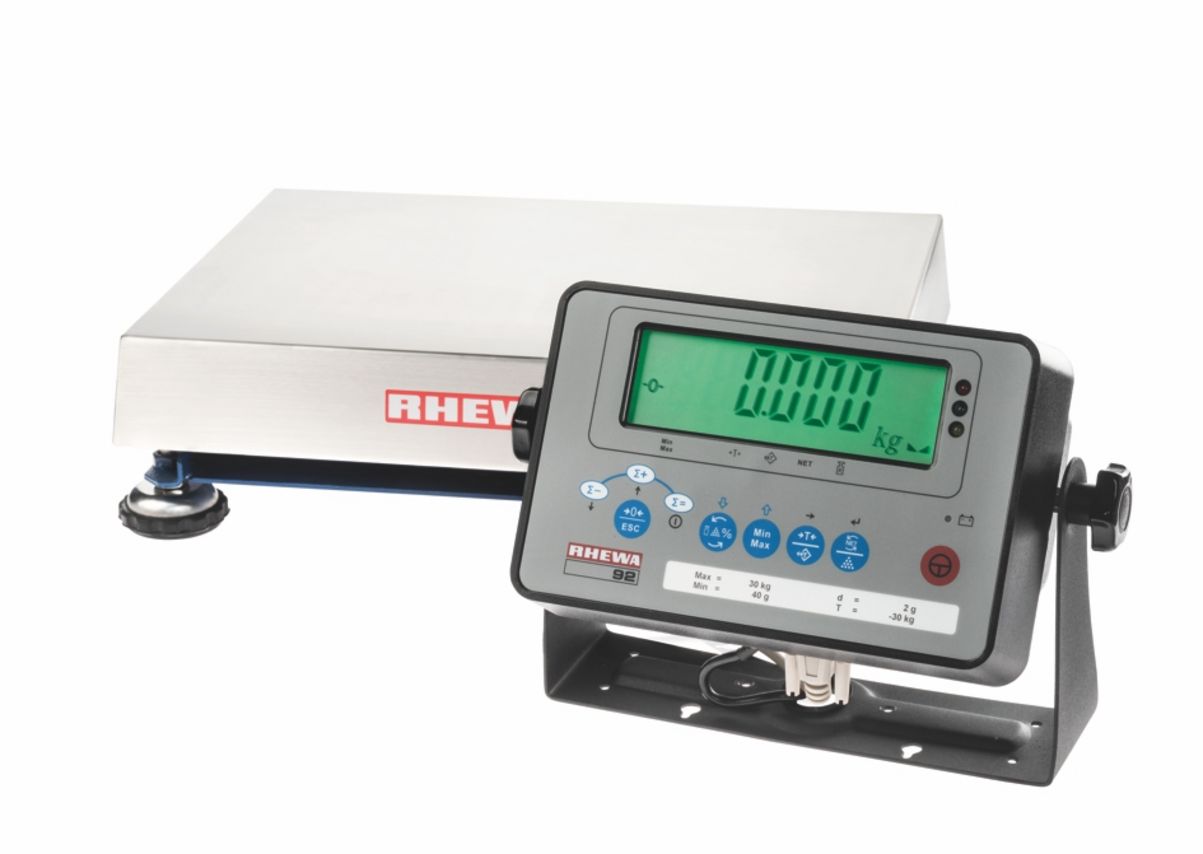 Tisch- und Bodenwaage 944 für nicht eichpflichtige Wägungen