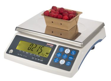 Hier muss noch mehr rein – mit der Kontrollwaage 924 von RHEWA gibt es kein Vertun