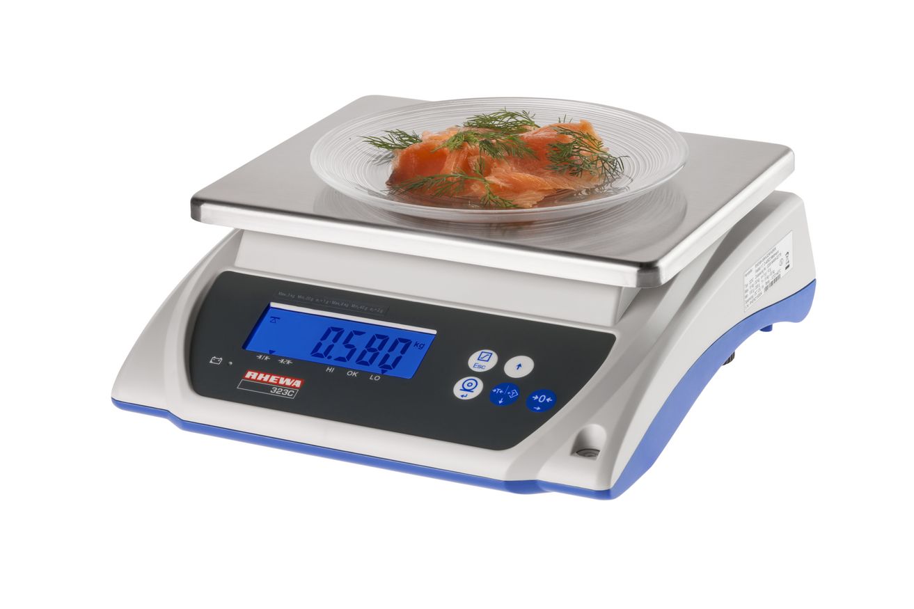Kompaktwaagen: Tischwaage 323C, EU-eichfähig für eichpflichtige Wägungen